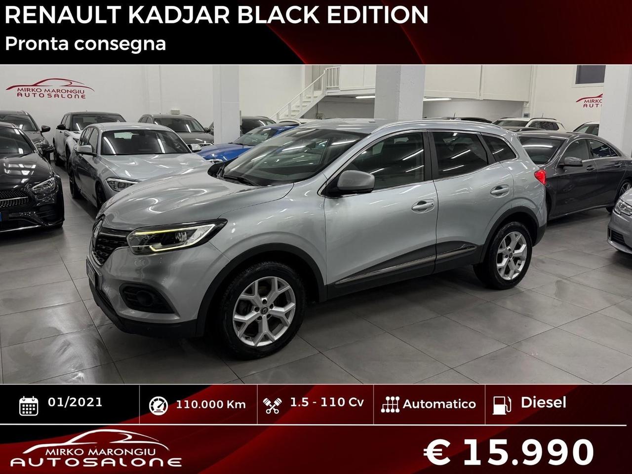Renault Kadjar dCi 115CV Black Edition FINANZIABILE
