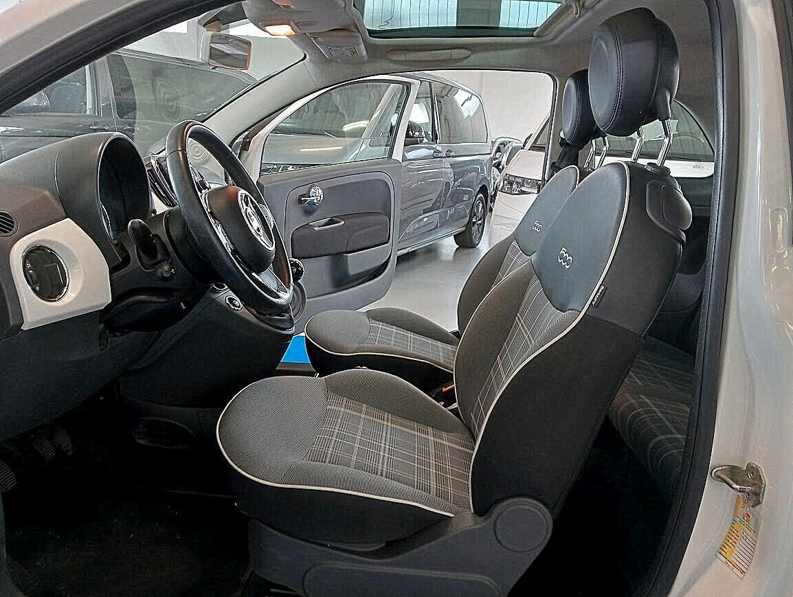 Fiat 500 1.2 LOUNGE TETTO PANORAMICO EURO6 PRONTA CONSEGNA