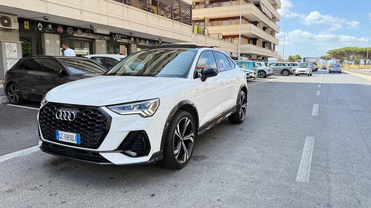 Audi Q3 35 TDI quattro S line edition MATRIX CERCHI 20 PDC TETTO APRIBILE ALCANTARA NAVI KAMERA