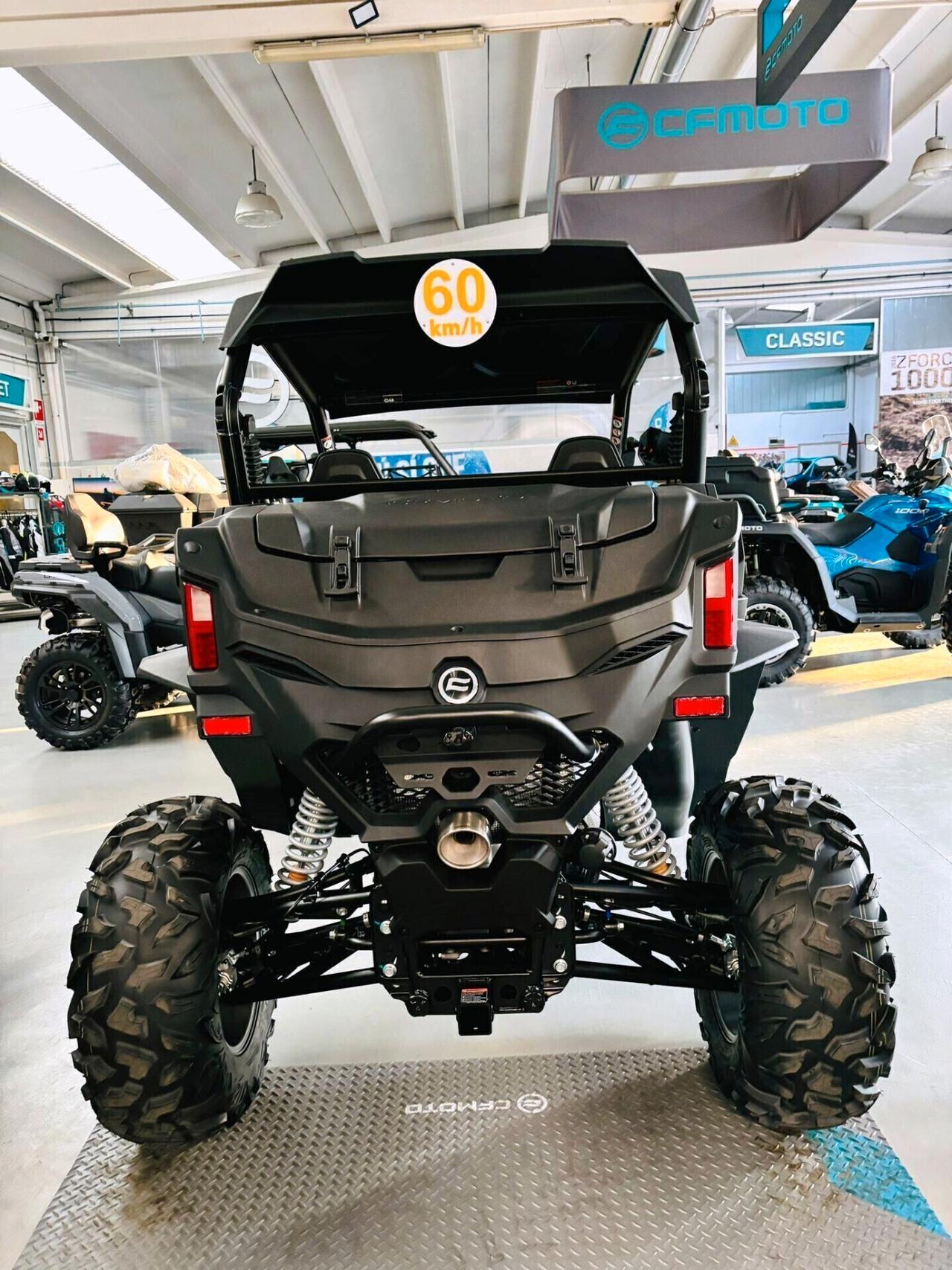 CFMOTO CF Z800 TARGA BIANCA