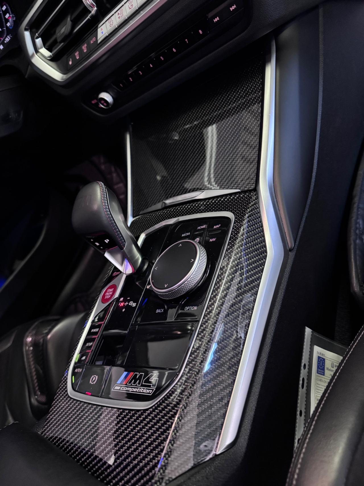 Bmw M4 COMPETITION 510CV CARBONCERAMICI + SEDILI CARBON + SCARICO OK PERMUTE CERTIFICATA