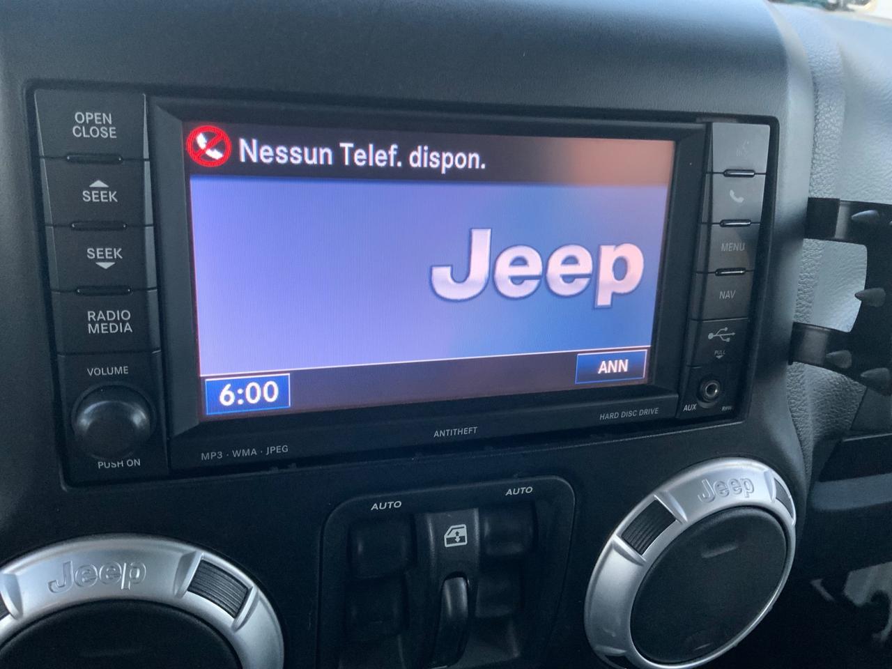 Jeep Wrangler Unlimited 2.8 CRD DPF Rubicon OMOLOGATA