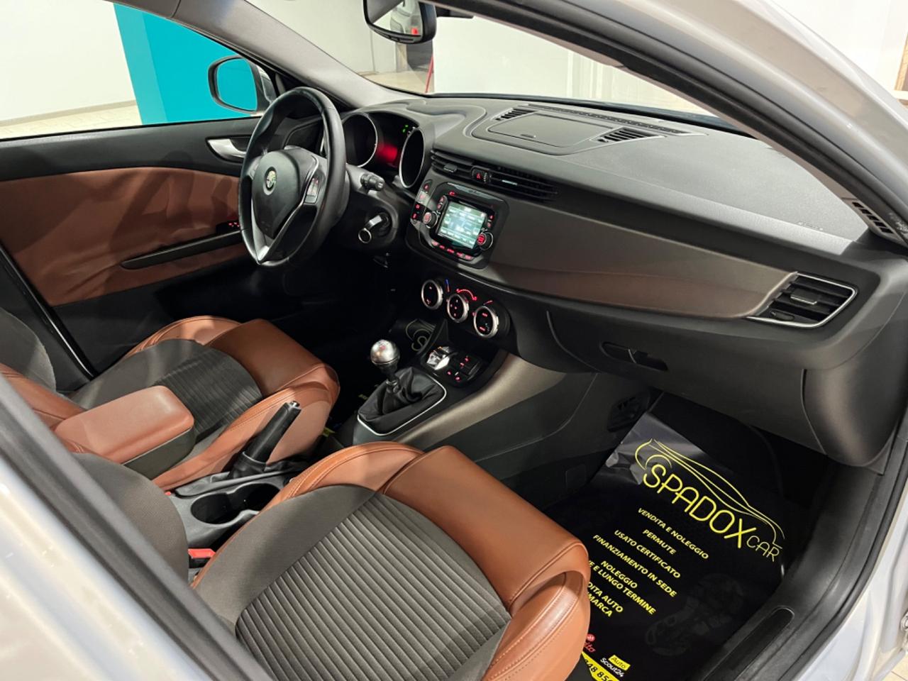 ALFA ROMEO GIULIETTA 1.6 DIESEL EXCLUSIVE *PELLE TABACCO