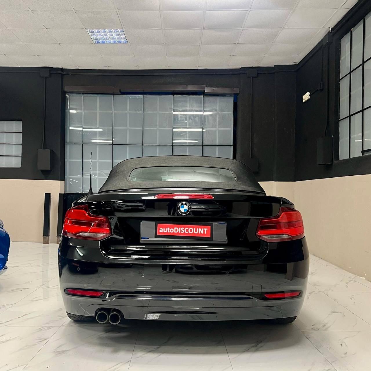 Bmw 220 220d Cabrio Sport *PREZZO PROMO*