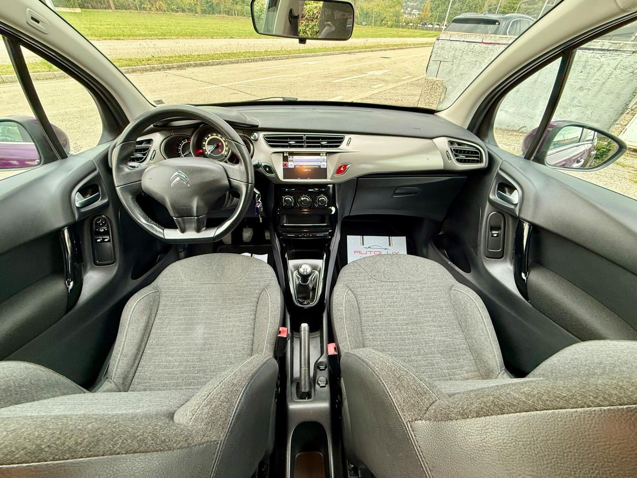 Citroen C3 PureTech 82 Exclusive 2016 NEOPATENTATI