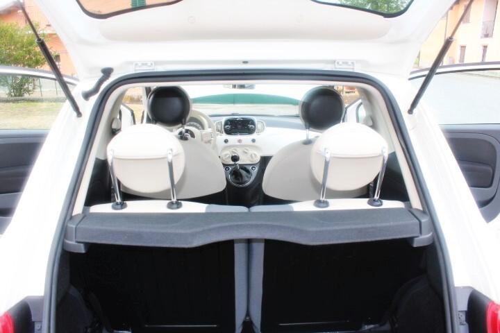 Fiat 500 1.2 Lounge 34000 KM PARI NUOVO 8 GOMME INVERNALI \ESTIVE TETTO PANOR. CLIMA RADIO CERCHI LEGA