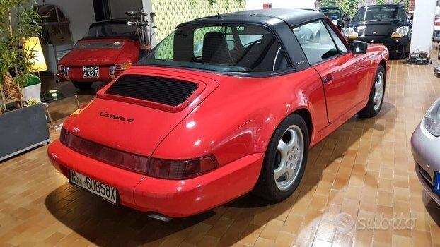 Porsche 911 964 911 Porsche Targa Carrera4 Book service italia