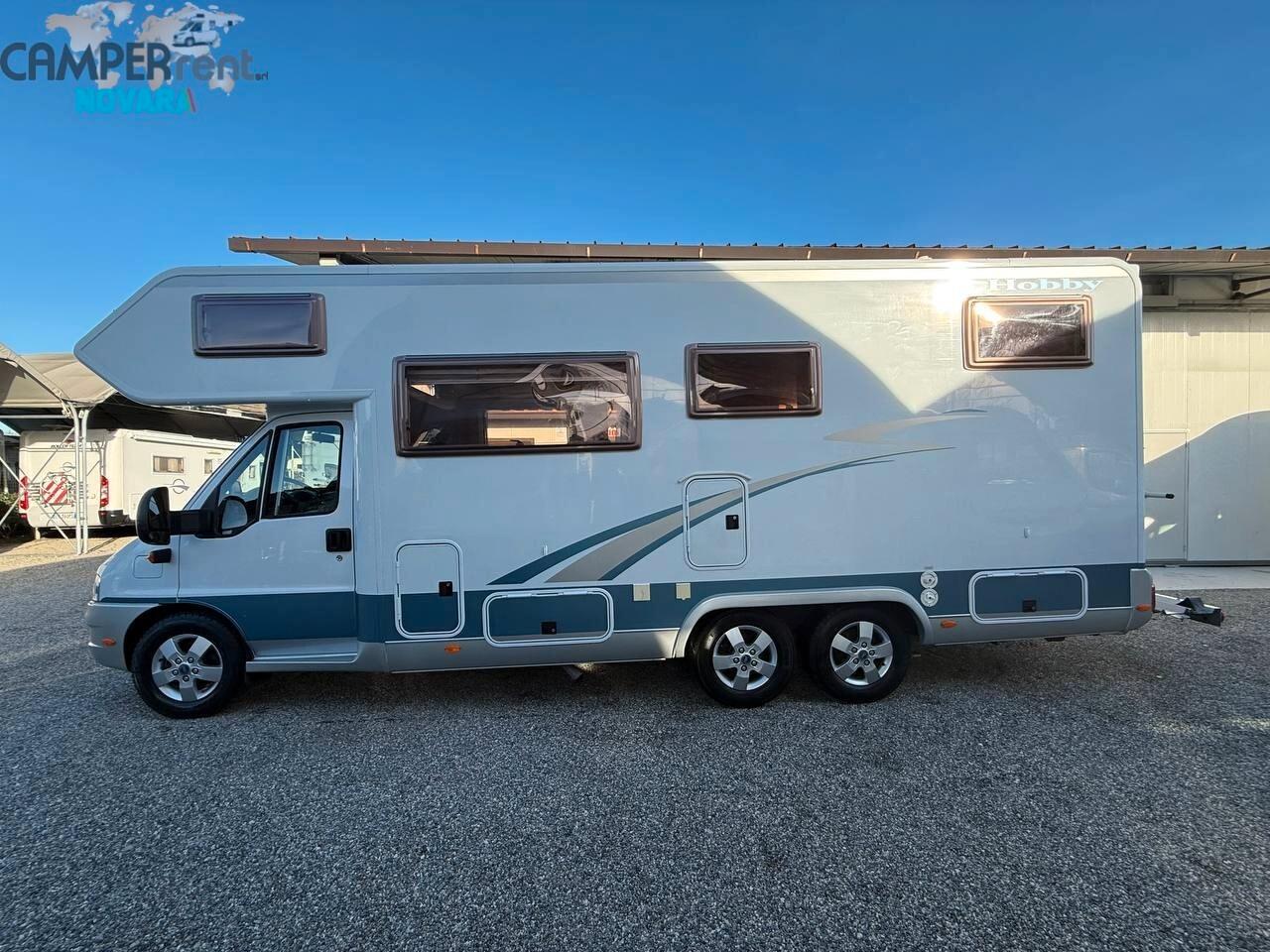 Hobby ALKOVEN 750 GML - PATENTE C -DOPPIO ASSE