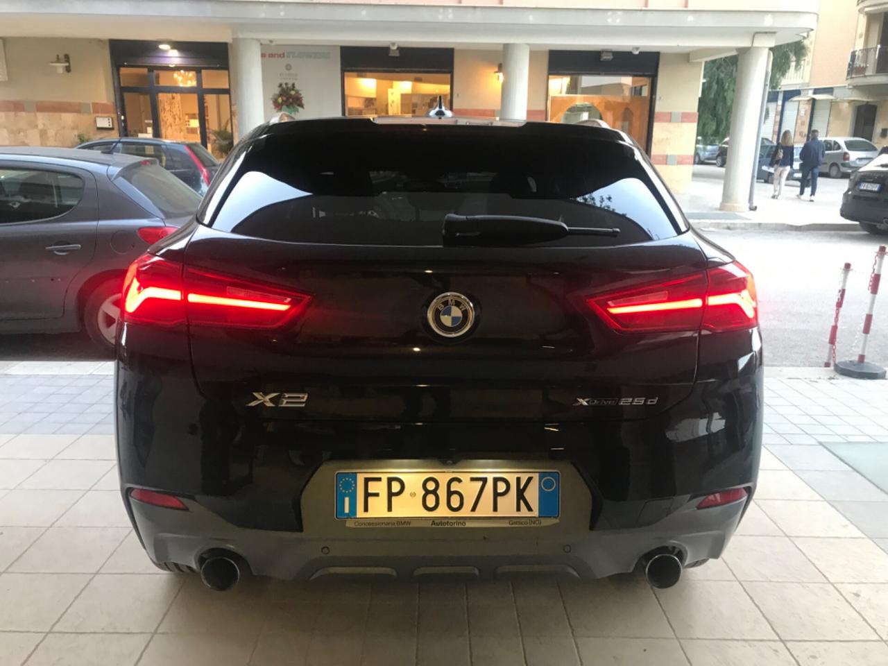 Bmw X2 xDrive25d Msport-X TETTO PELLE NAVY LED 20