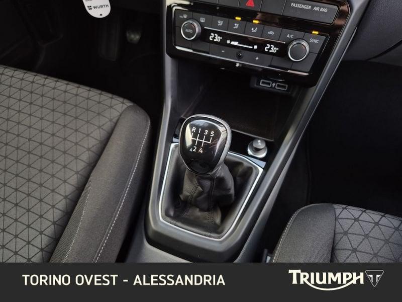 Volkswagen T-Cross 1.6 tdi Advanced 95cv