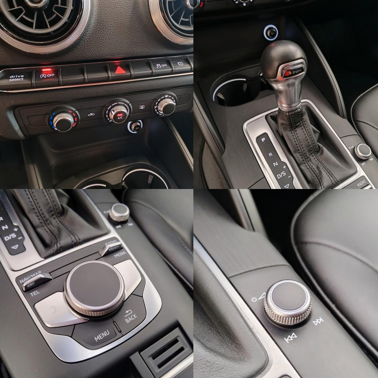 AUDI A3 SPB 1.5 TFSI S tronic DESIGN NAVI PELLE LED