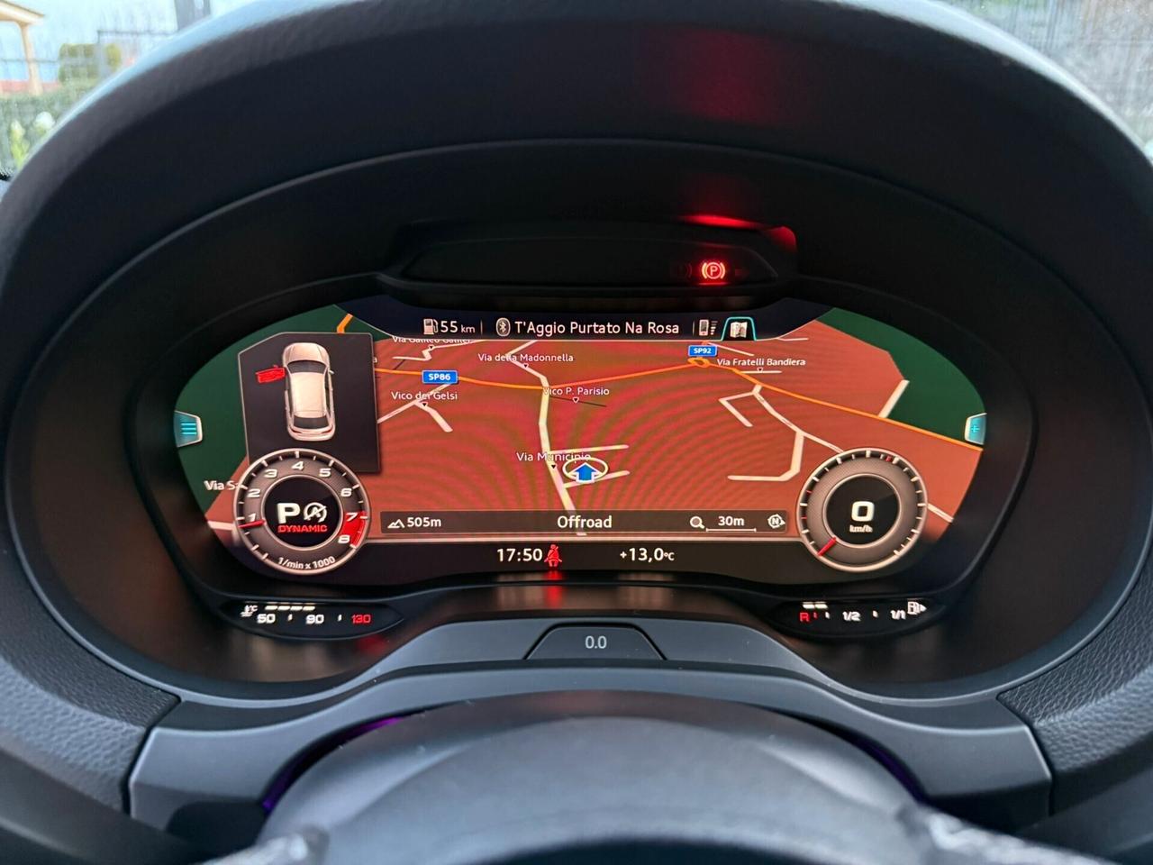 Audi RS3 SPB 2.5Tfsi 400Cv Quattro S-Tronic Total Black Tetto Virtual