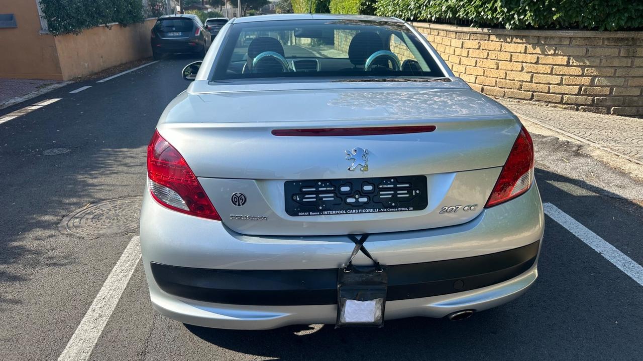 Peugeot 207 1.6 VTi 120CV CC Tecno cabrio