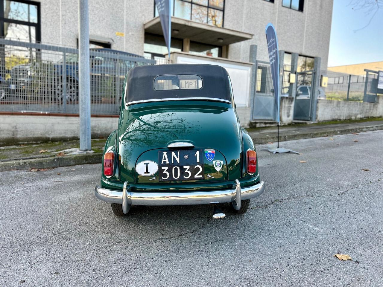 Fiat 500/C Trasformabile - " topolino " - TARGHE & LIBRETTO ORIGINALI