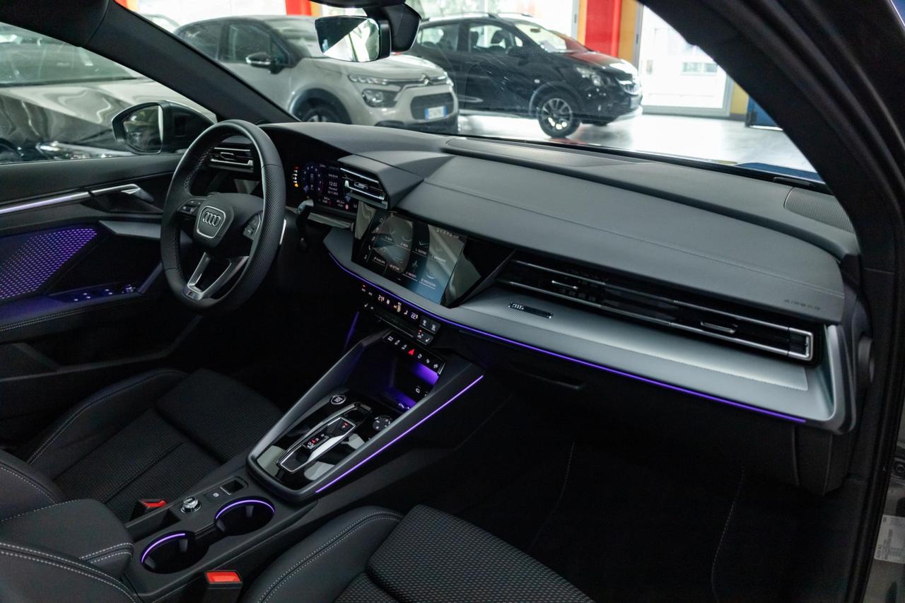 Audi A3 Sportback 1.5 tfsi mhev S line edition 150cv s-tronic