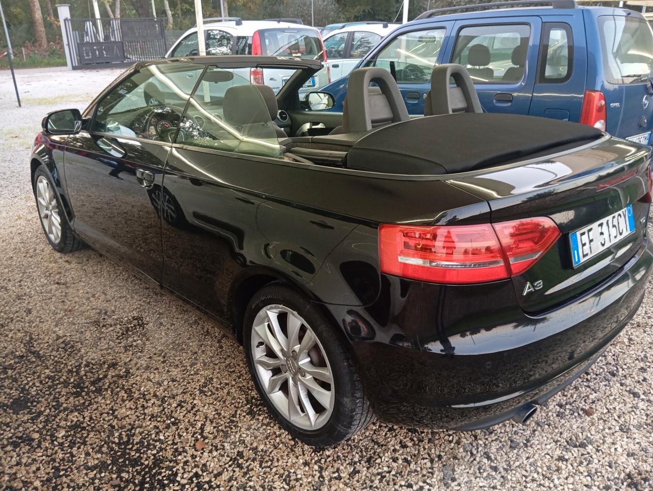 Audi A3 Cabrio 1.6 TDI 105 CV CR Ambition