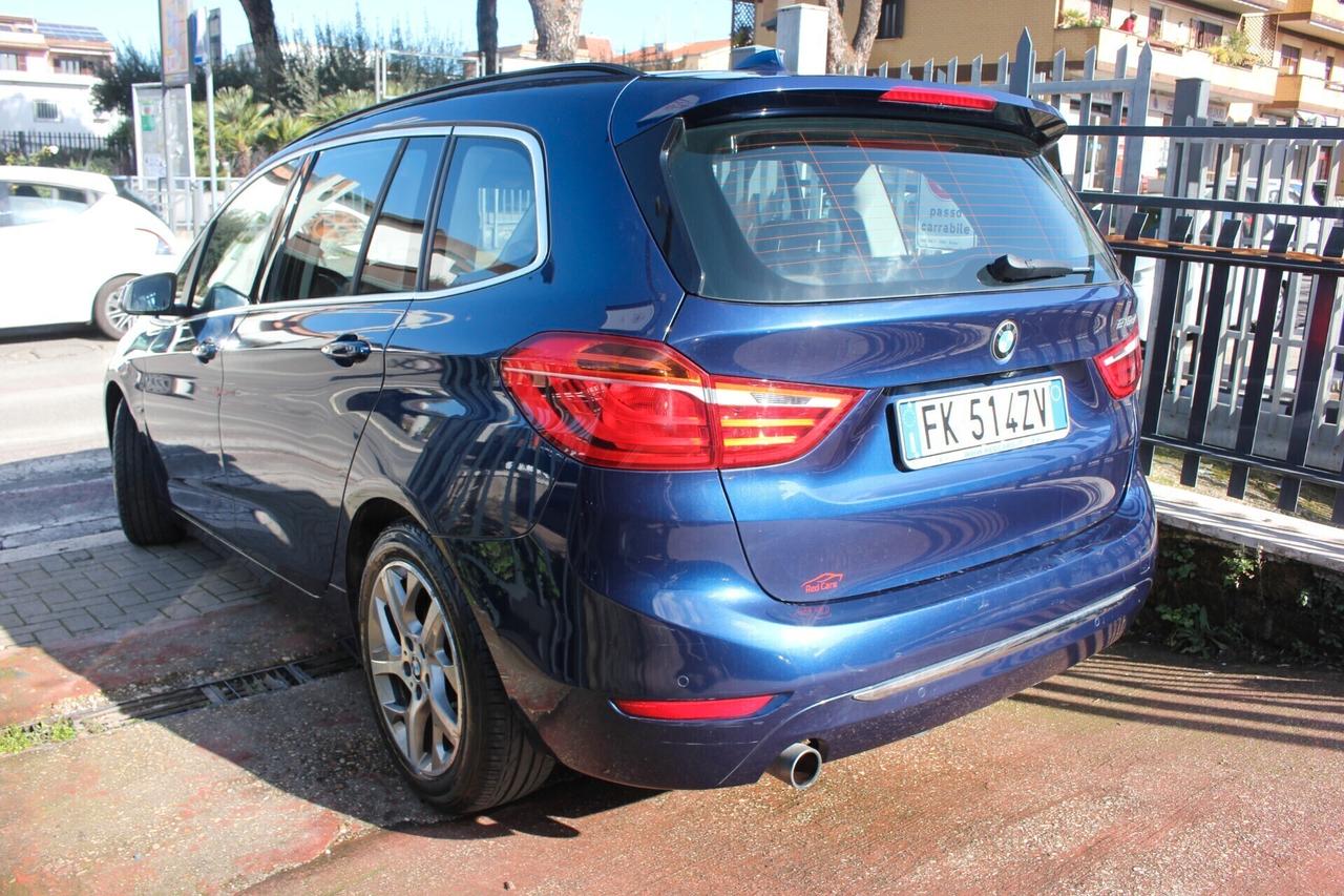 BMW 218d 7posti UNIPRO' *PREZZO VERO*automatica luxury CRONO TAGLIANDI