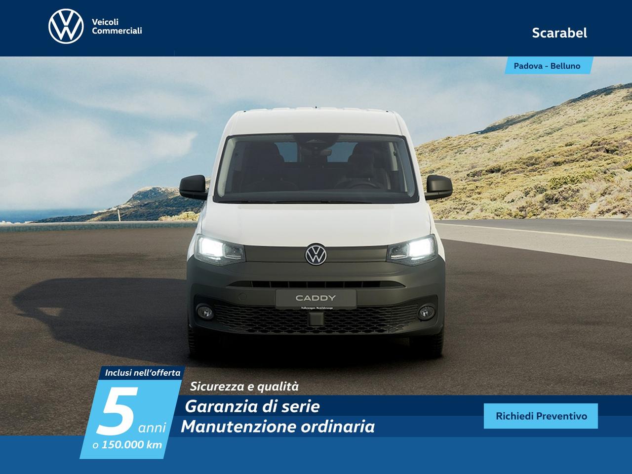 Volkswagen Caddy cargo 2.0 tdi 102cv flexible