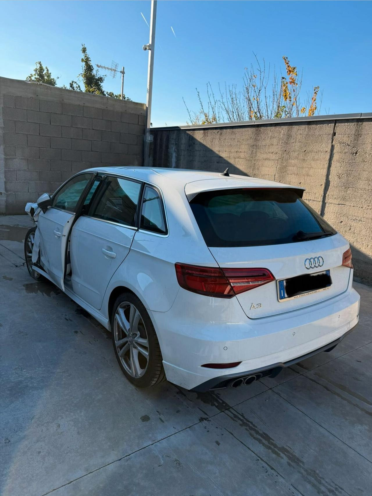 Audi A3 SPB 35 TDI S tronic S line edition 2020 120.000km Sinistrata Incidentata