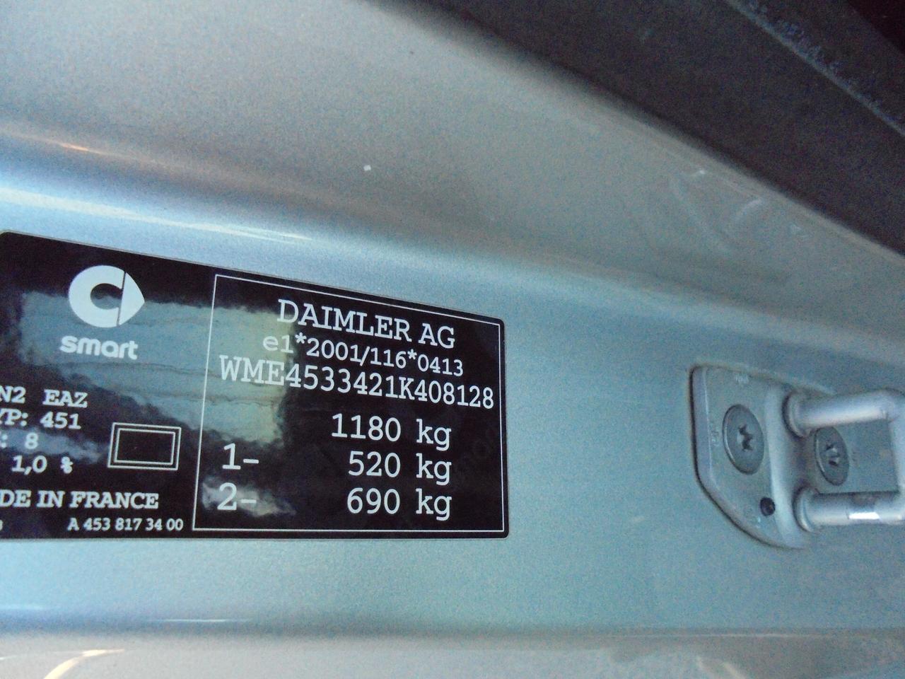 Smart ForTwo 70 1.0 twinamic Passion