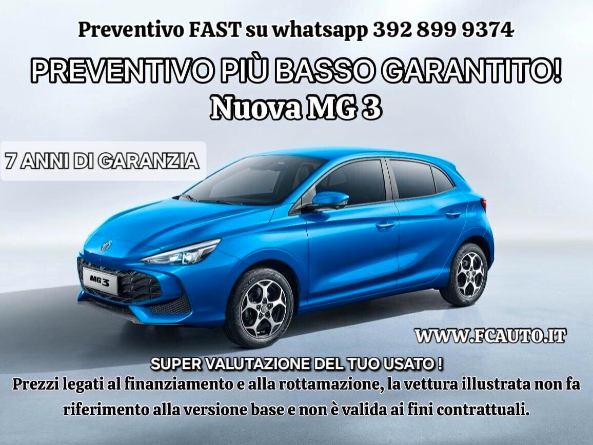 Mg MG3 LUXURY HYBRID - NUOVA DA CONFIGURARE