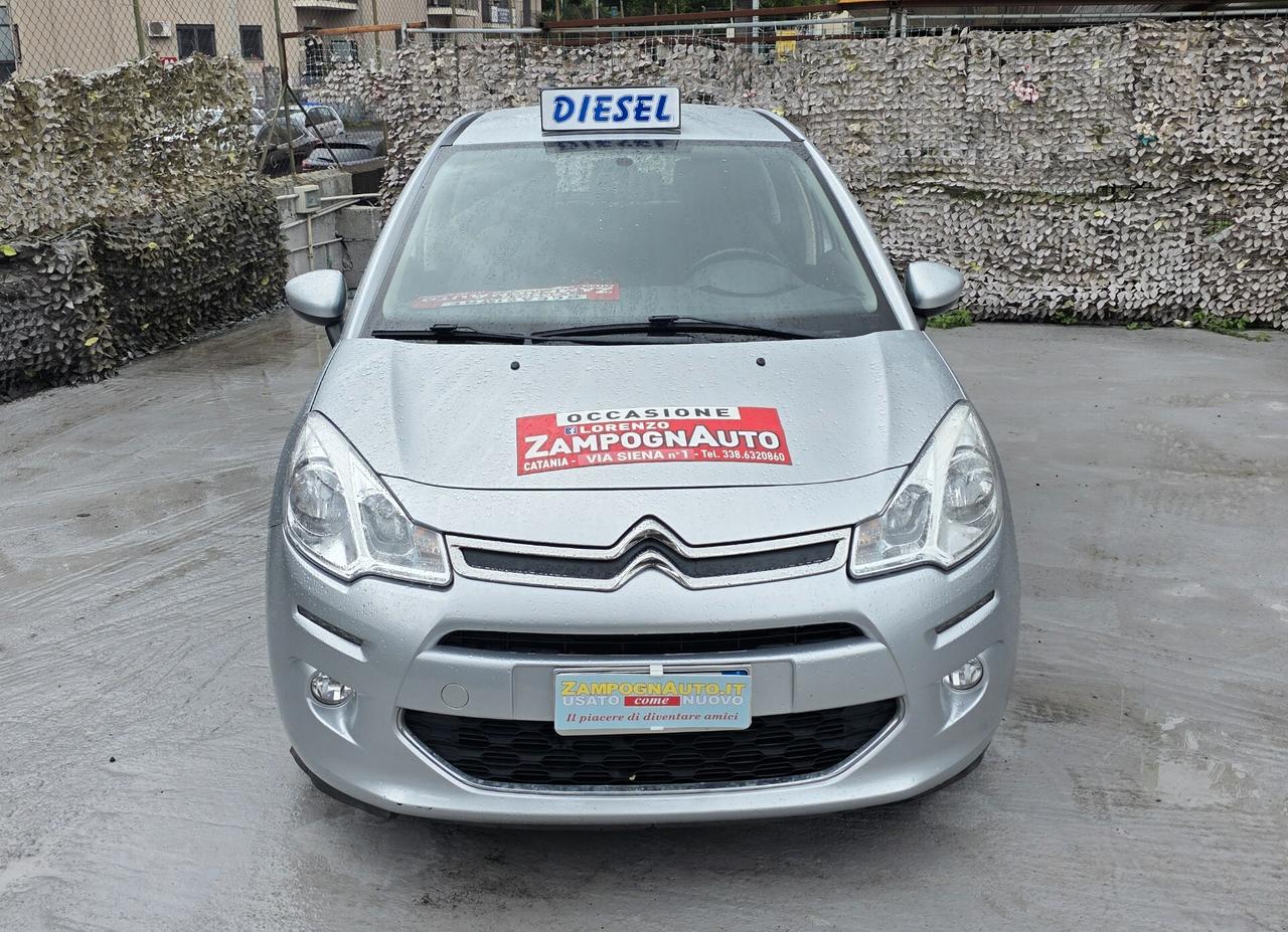 Citroen C3 1.5 HDi 75Cv Feel Edition X NEOPATENTATO ZAMPOGNAUTO CT