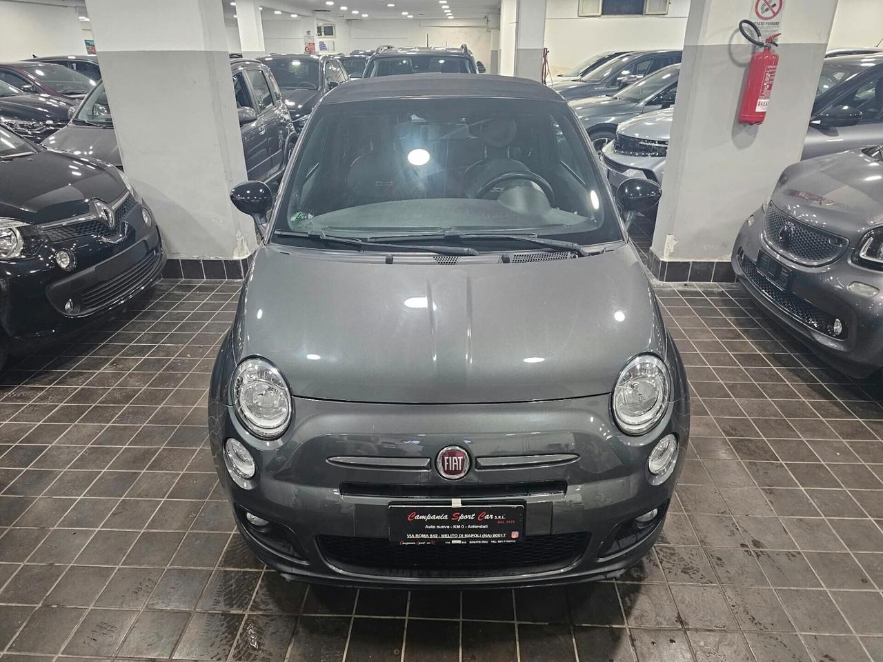Fiat 500 NUOVA 500C CABRIO S EDITION 1.2 BENZ 69CV - COME NUOVA.
