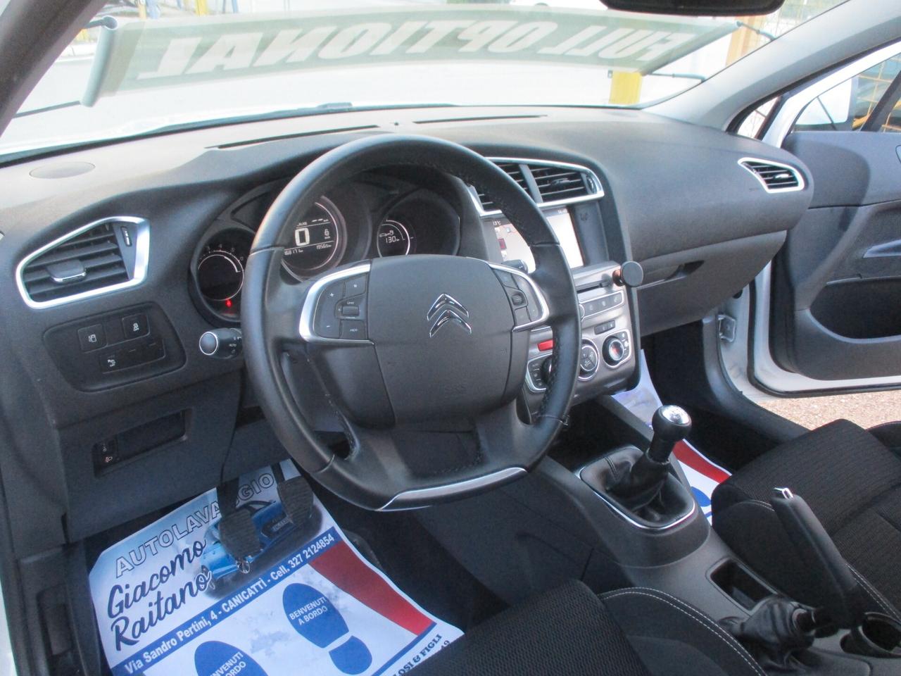 Citroen C4 1.6 HDI 100 CV FULL OPTIONAL 2016