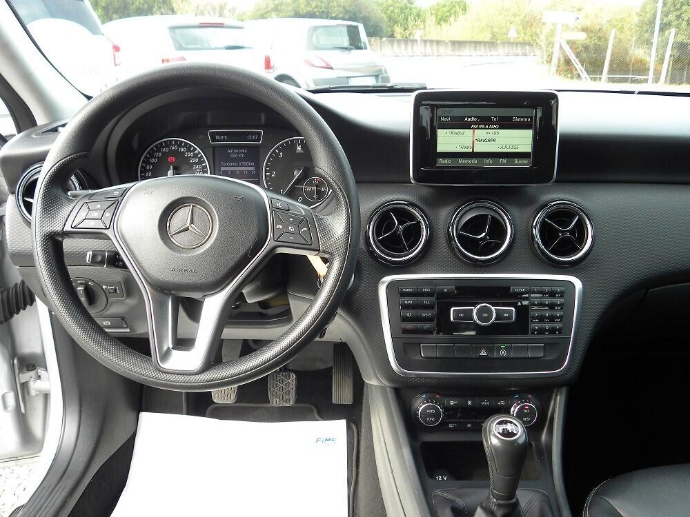 Mercedes-benz A 180 CDI SPORT PELLE NAVI CRUISE CAMERA MULTIFUNZIONE CERCHI