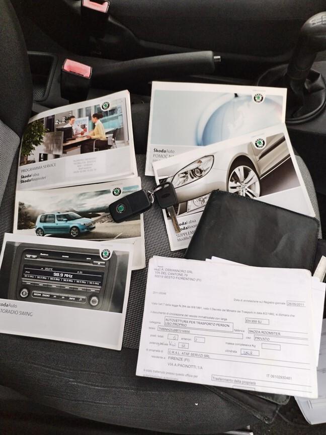 Skoda Roomster 1.2 70CV 2011 KM 162000