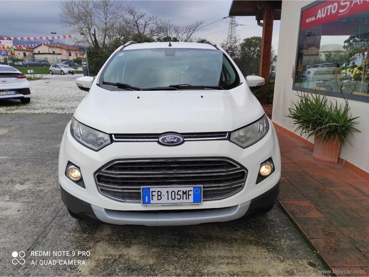 FORD EcoSport 1.5 TDCi 95 CV Titanium 3 ANNI GARANZIA -- 15GG SODDISFATTI O RIMBORSATI