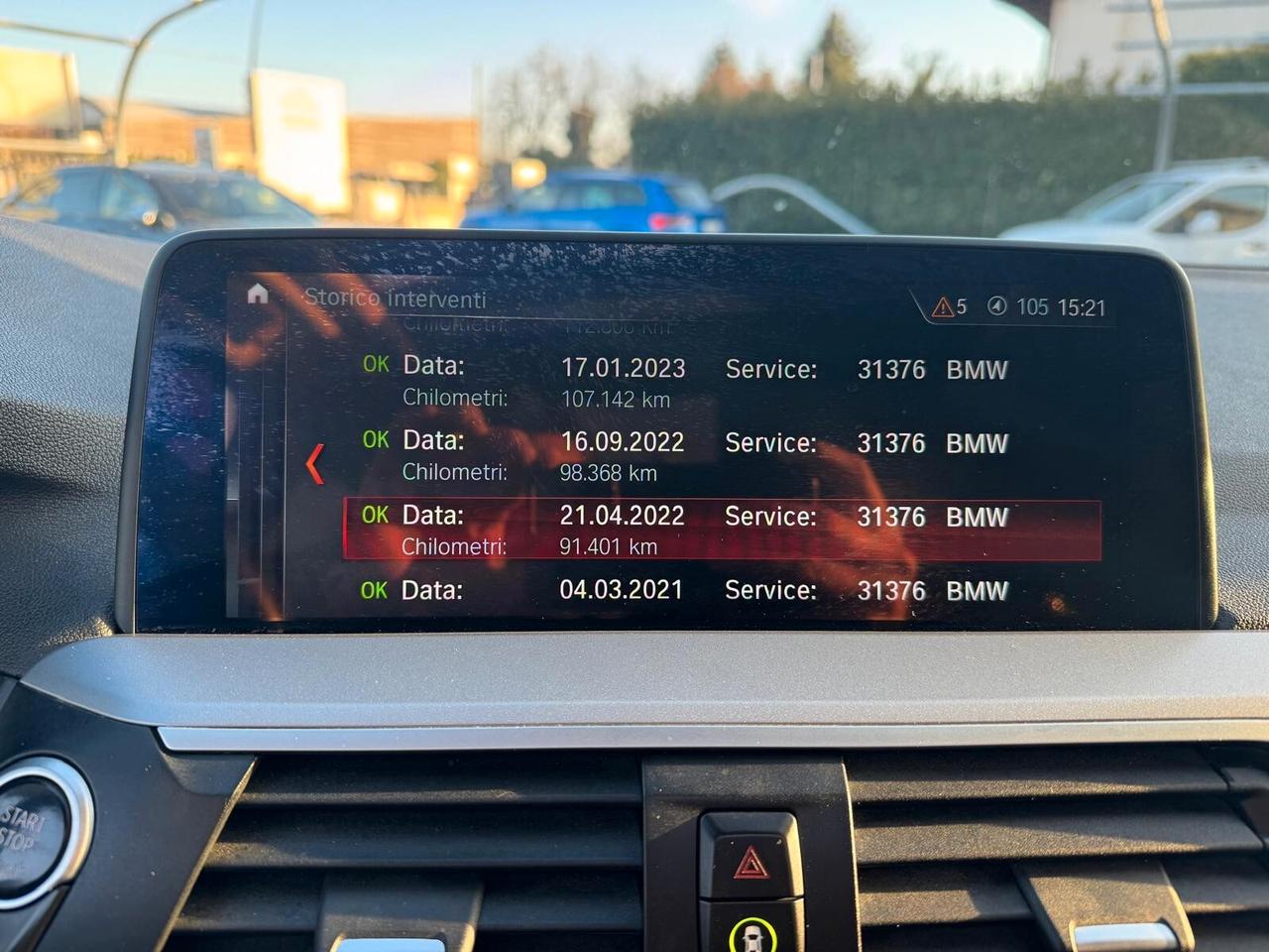 Bmw X3 xDrive20d TETTO PANORAMICO