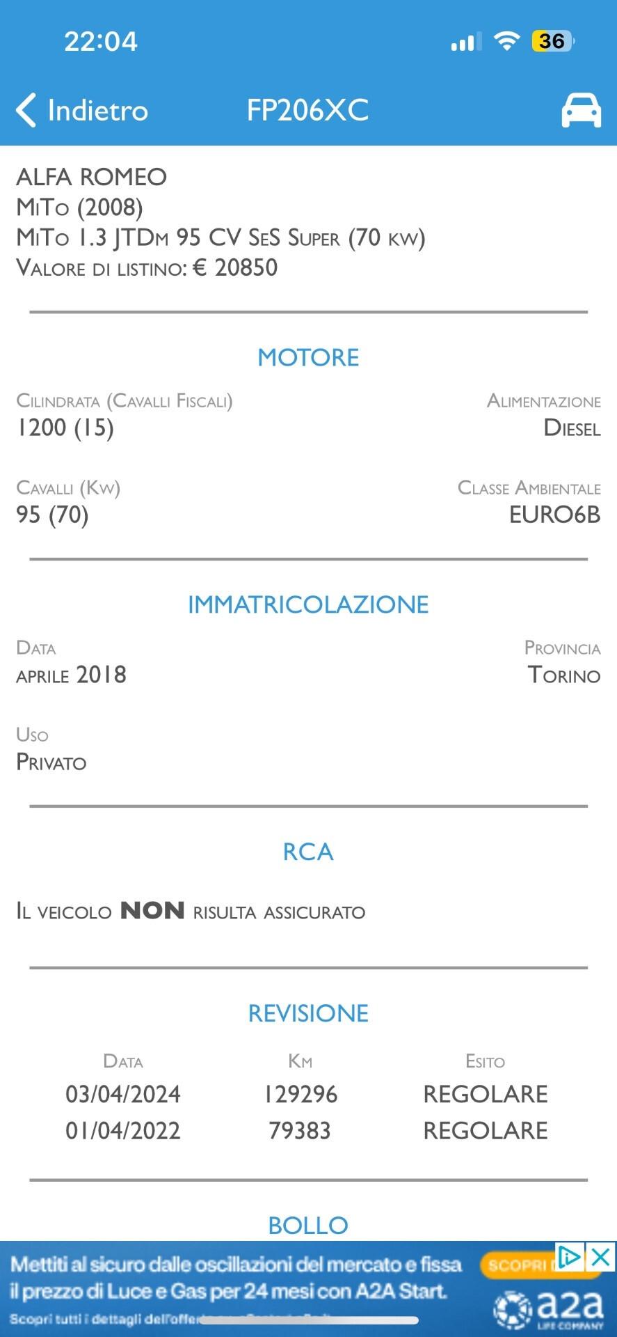 Alfa Romeo MiTo 1.3 JTDm 90 CV S&S Urban