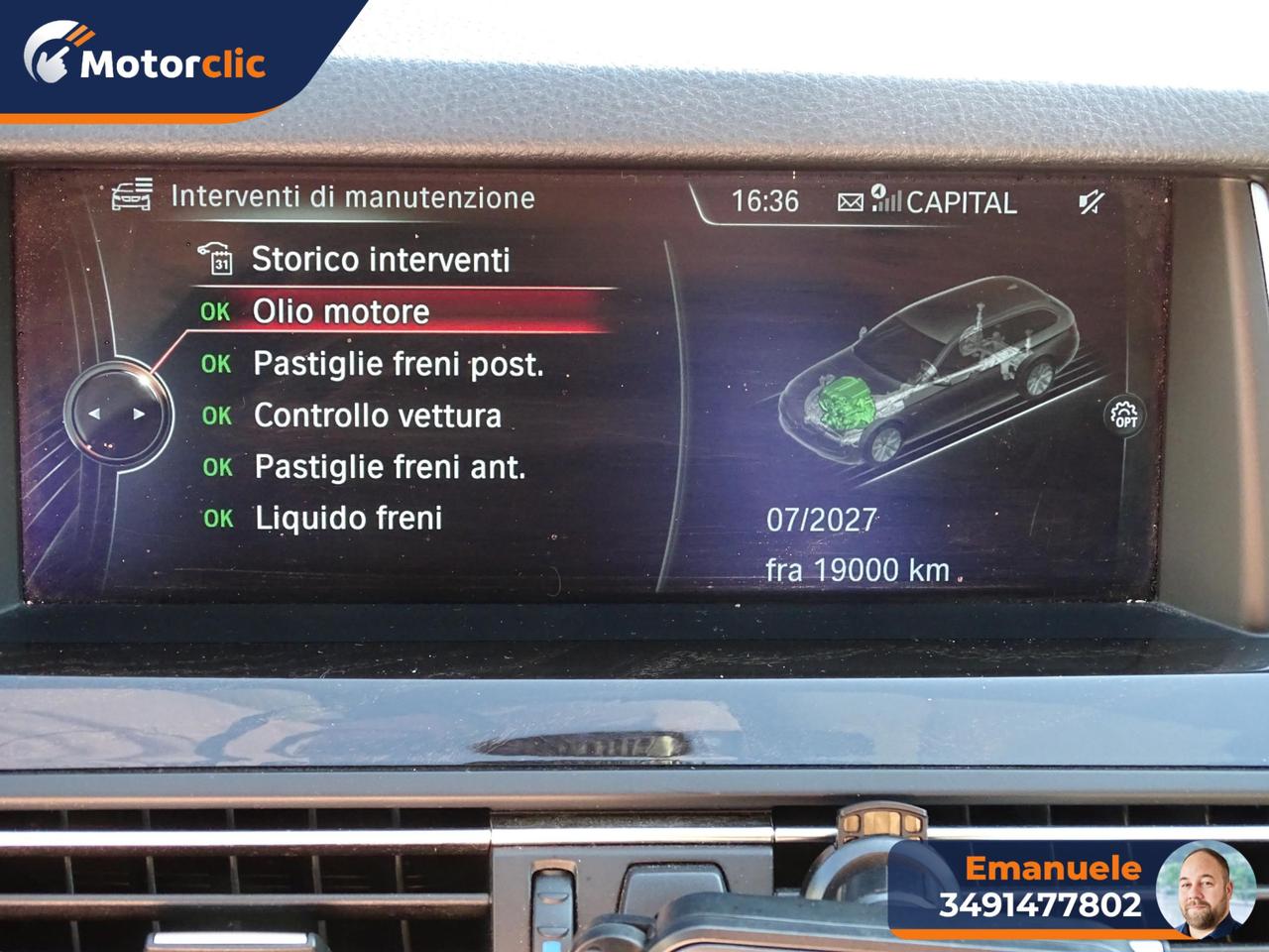 BMW Serie 5 Touring 520d Touring xdrive Luxury 190cv auto