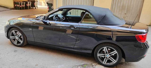 BMW 220 d Cabrio Sport PELLE-NAVI-LED-AUTOMATICA