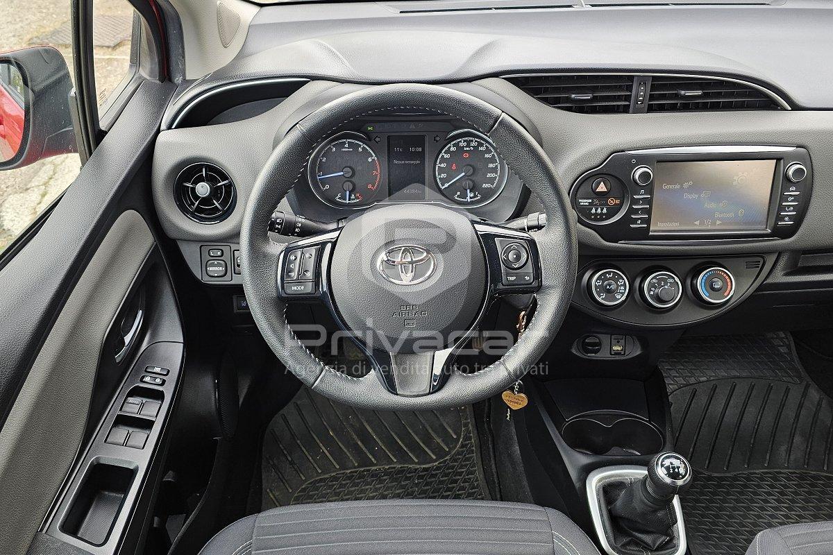 TOYOTA Yaris 1.0 72 CV 5 porte Active