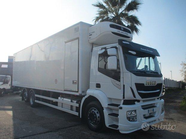 Iveco STRALIS 360 E6 9.60M 23 PEDANE FRIGO+PEDANA