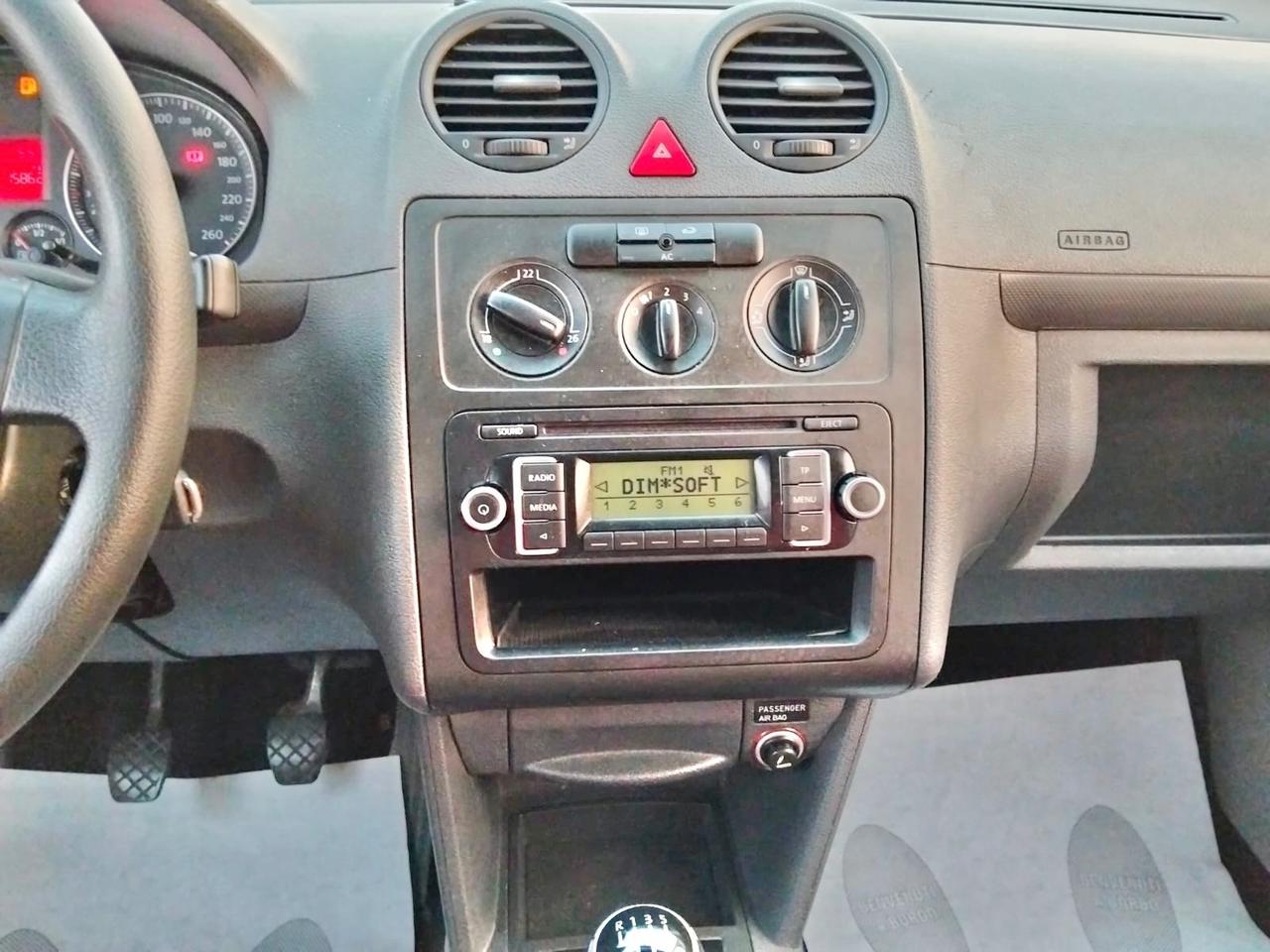 Volkswagen Caddy Maxi 1.9 TDI 105CV 7Posti*Clima*Aux*Cerchi