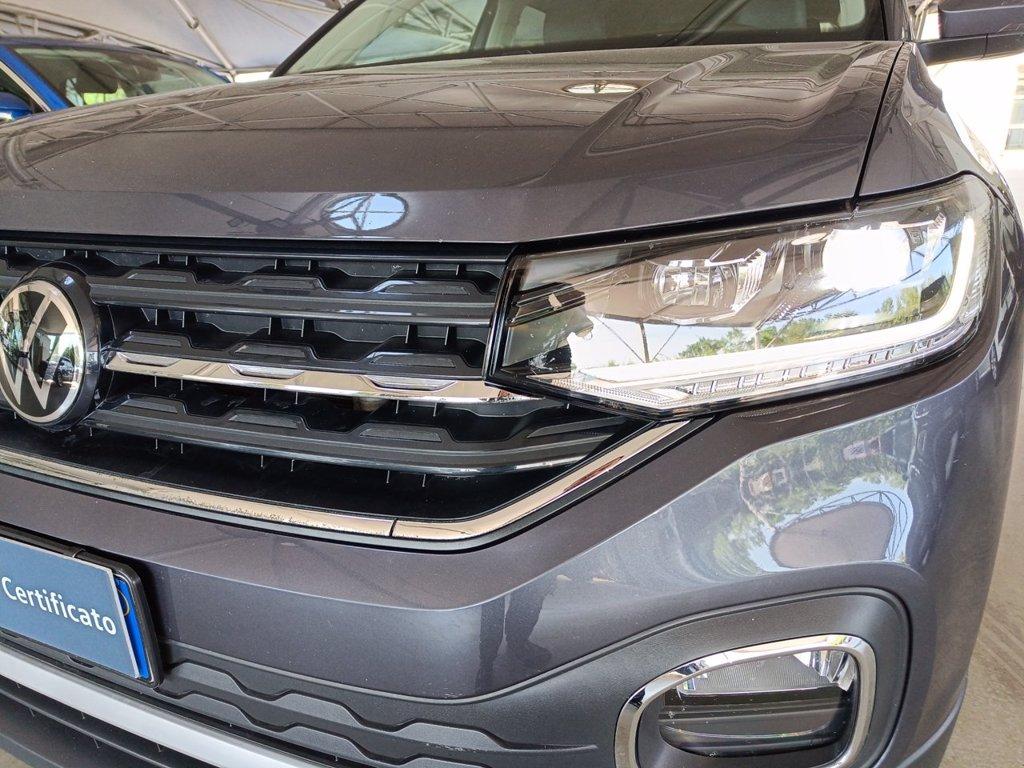 VOLKSWAGEN T-cross 1.0 tsi advanced 110cv del 2022