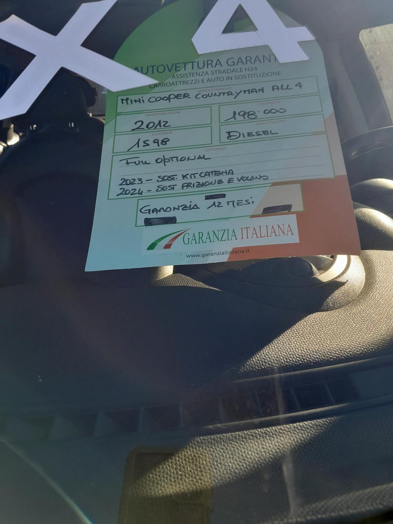 Mini Cooper D Countryman 1.6 ALL4