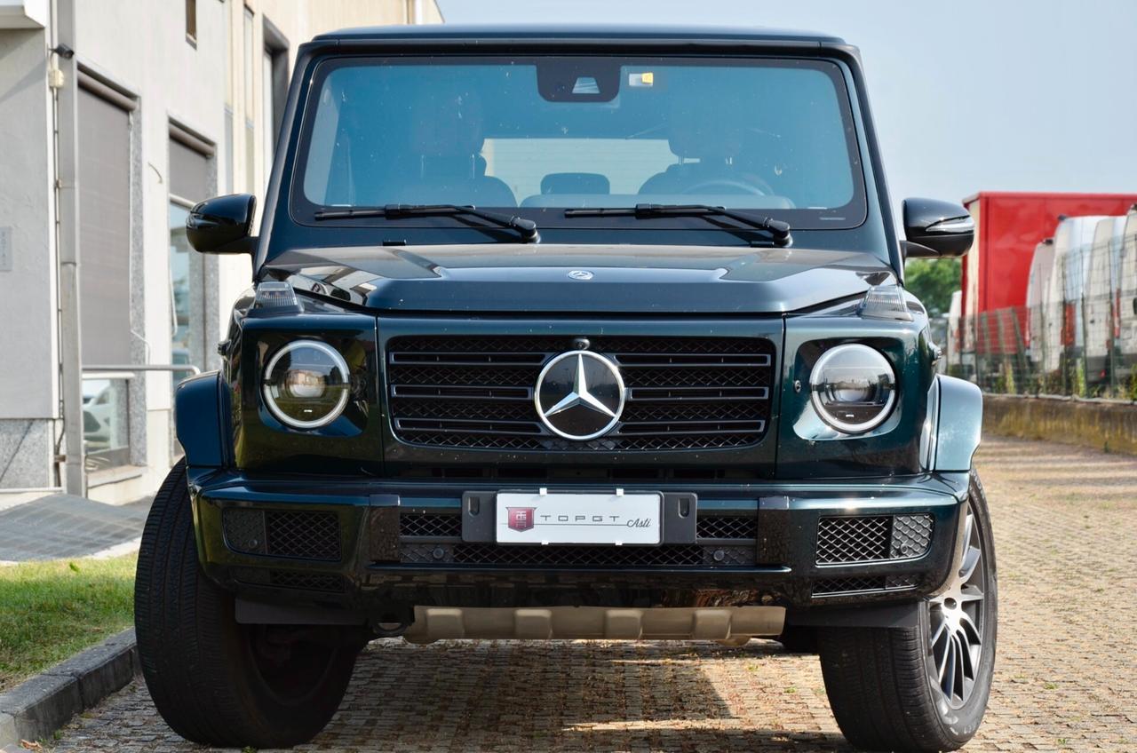 MERCEDES-BENZ G 500 V8 422cv PREMIUM AMG AUTO, UNICOPROP, SERVICE UFF MERCEDES, EURO 6D, TETTO, HI-FI BURMESTER, 20", PERMUTE