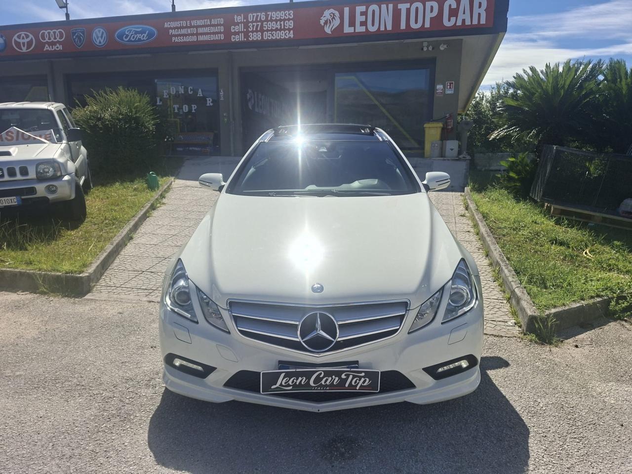 Mercedes-benz E 350 CDI Coupé tetto apribile full