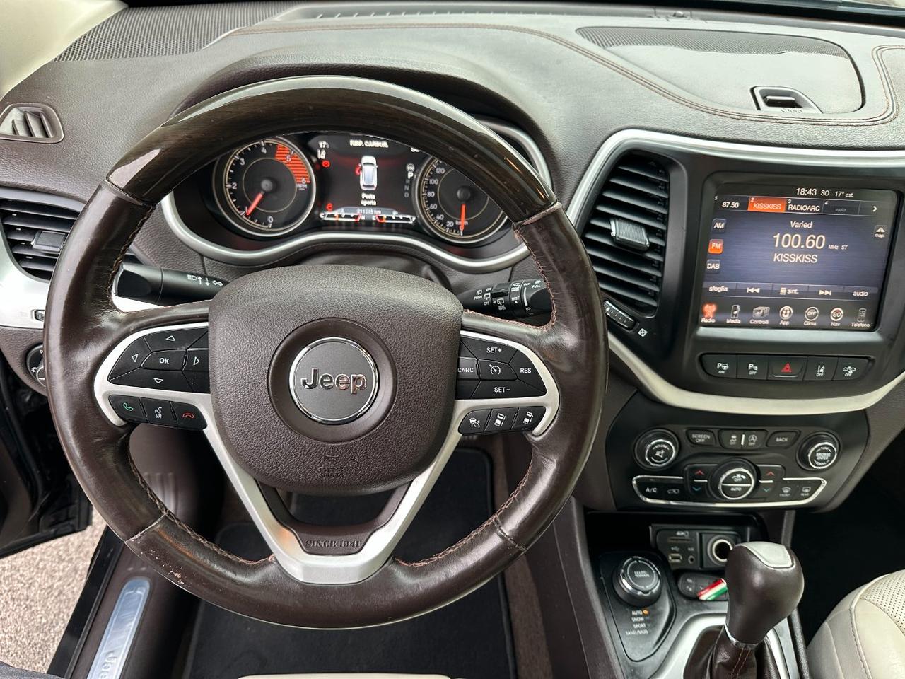 Jeep Cherokee 2.2 mjt II Overland 4wd active drive I 200cv auto
