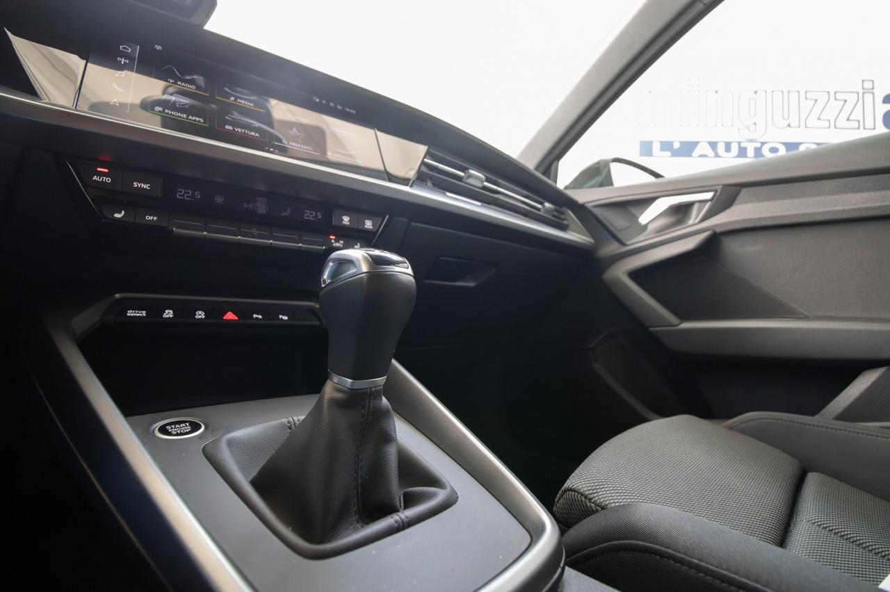 Audi A3 Sportback 35 1.5 Tfsi Sport 150cv