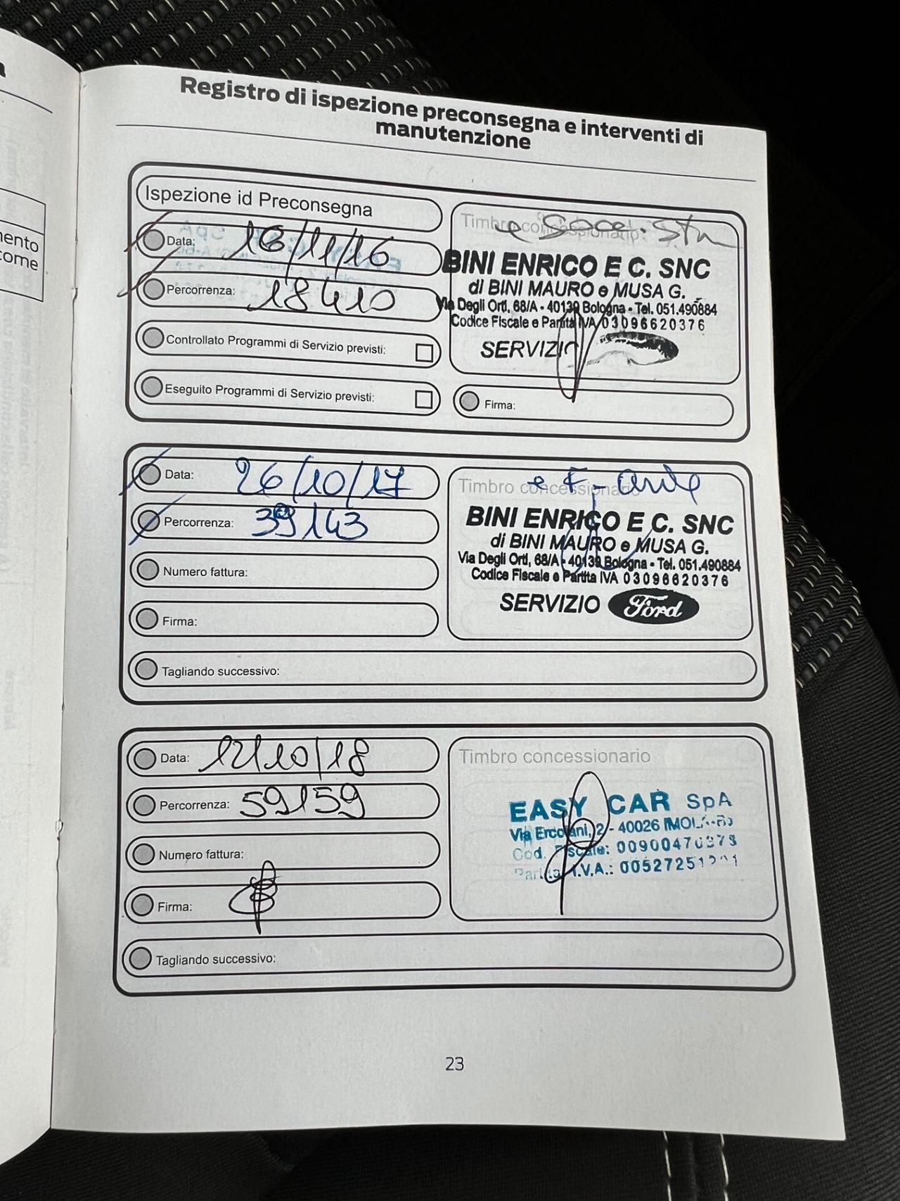 Ford Fiesta 1.5 5pt 1.5 tdci 75cv Titanium E6 NAVI/PDC/CLIMA PERF.