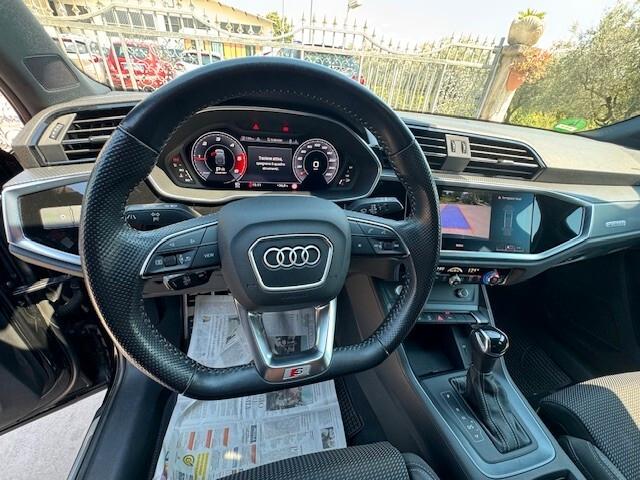 Audi Q3 sportback 40 TDI quattro S tronic S line identity black