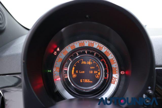 FIAT 500 1.2 120° TETTO PANORAMA FARI LED