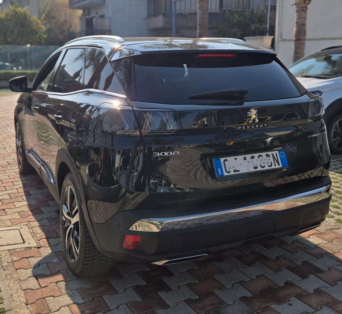 Peugeot 3008 1.6 hybrid4 phev GT 300CV e-eat8 Uff Italy Led USB