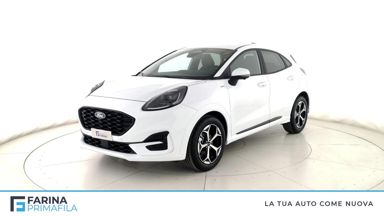 FORD Puma ST-Line 1.0 EcoBoost Hybrid 125CVTrasmissione manuale a 6 rapporti Trazione anteriore