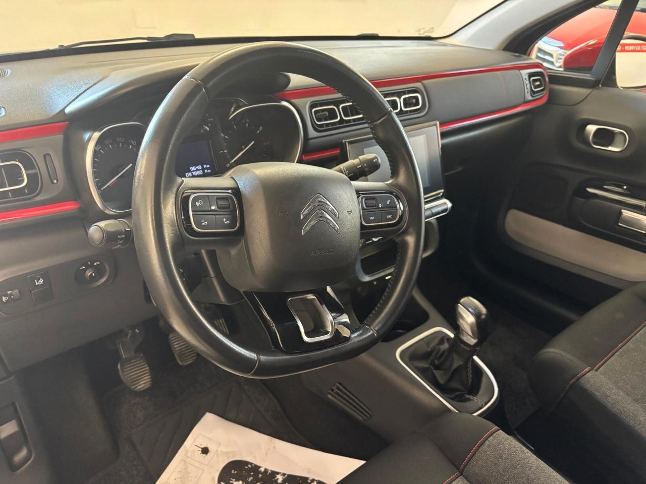 CITROEN C3 ANNO 2017 DS 1.6 HDI ADATTA NEOPATENTATI KM 97 MILA